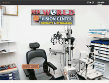 Tablet Screenshot of newworldvisioncenter.com
